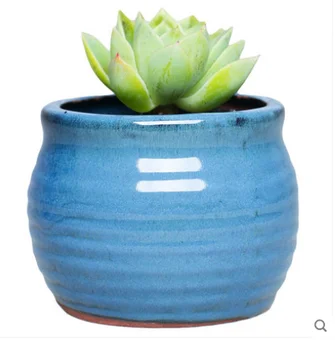 

Simple Floral Pots Creative Ceramic Flowerpot Succulent Plant Flower Pots Home Office Decor Planter Decoration Garden Pots LF173
