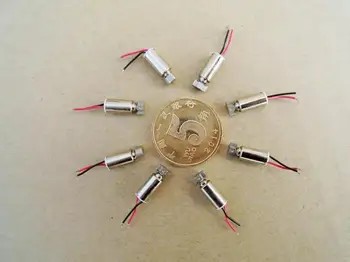 

Coreless Motor 4 *8mm vibration coreless DC motor /DIY toy / motor/ mobile phone oscillator