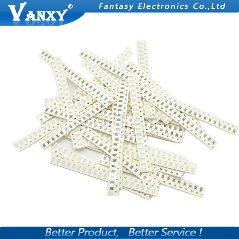 1206 SMD Resistor Kit 1/4W 0.25W 5% 1 ohm~10 Mohm component diy kit 33Value * 20pcs = 720pcs