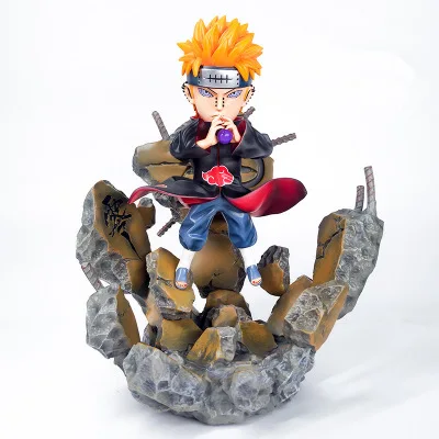 

New 25cm GK Naruto LBS Shippuden Pain Akatsuki action figure PVC Statues Collectible Model Toy