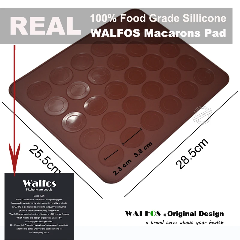 WALFOS-1-pc-30-Holes-Macarons-Mat-Round-Shape-Silicone-Gel-Pad-Macarons-Mat-Fit-To (4)