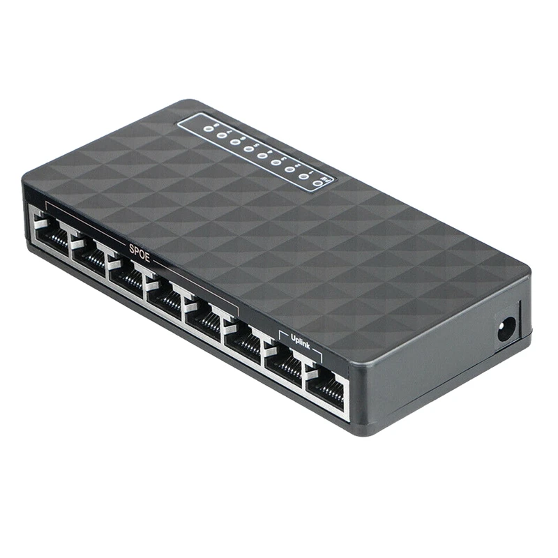 

10/100 Mbps 8 Ports Ethernet Lan Desktop Network Switch Hub Adapter(Us Plug)