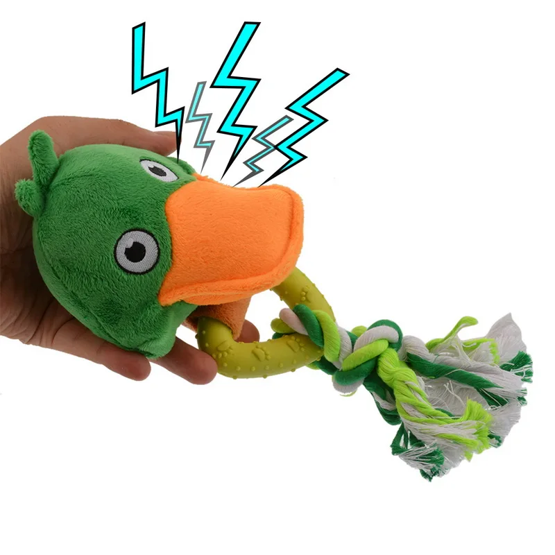 Chew Toy Cashmere Puppy Toys Squeaker Rope Bird Style Cute Dog Toys Pet