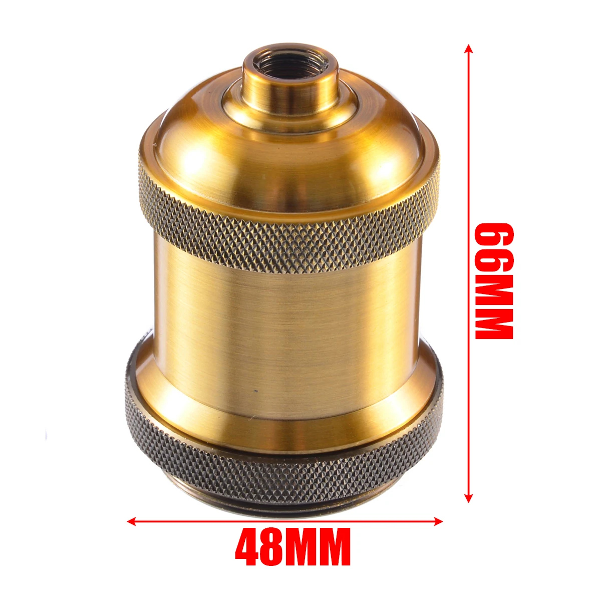 10pcs/set Vintage Lamp Base Holder Retro Aluminum Light Socket Lampholders for E27 Bulbs