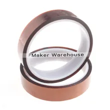 20mm x 33m High Temperature Resistant tape Heat dedicated Tape Heat Tape for 3D Printer Rapid Printer Make