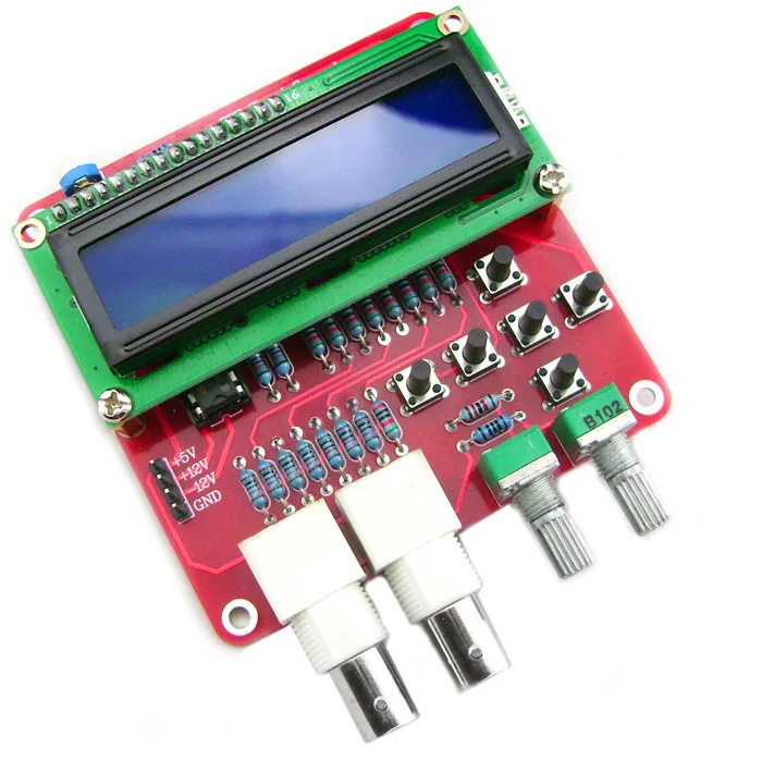 

diy kits AVR DDS V2.0 DDS Function Signal Generator Module Sine / Triangle / Square Wave sine, square, saw, rev saw, triangle,