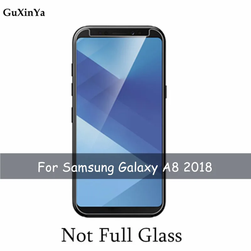 2 шт. закаленное стекло для Samsung Galaxy A8 2018 Защитное экрана антицарапное A830 пленка |