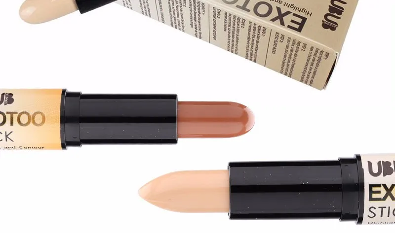 UBUB Concealer Stick Double-ended 2 in1 Create Face Makeup Smooth Concealer Palette Proofreader For Face Konsiller Highlighter