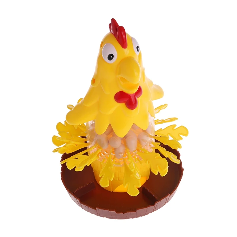 2018 Милая курица не падение яйцо игры дети захватывающие весело вытащить перья модель игрушка в подарок JUL24_18