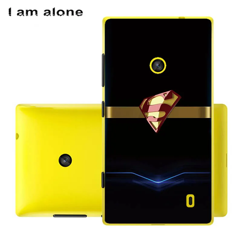 Чехлы для телефонов I am alone для microsoft Nokia Lumia 520 4,0 дюйма, мягкий ТПУ мобильный Модный Цветной чехол для Nokia 520 - Цвет: Soft TPU S35