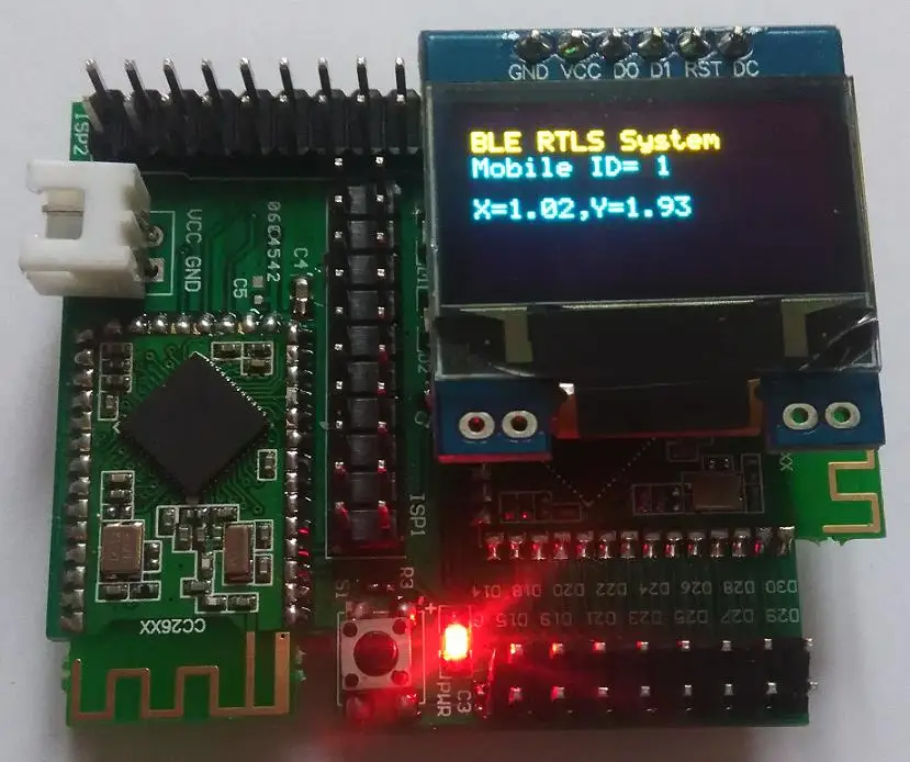 US $469.99 For BLE41CC26xx Bluetooth wireless realtime positioning system RTLS development kit wireless location and ranging