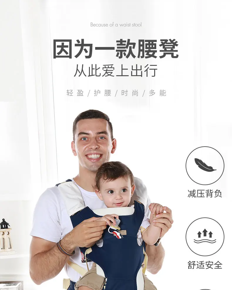 360 Ergonomic Baby Carrier with Breastfeeding Nursing Cover