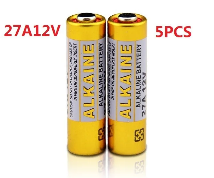 Pile alcaline pour alarme, cellule sèche télécommandée, 12V, A27, 27A,  G27A, MN27, MS27, GP27A, L828, V27GA, ALK27A, A27BP, K27A, VR27, R27A, 10  pièces - AliExpress