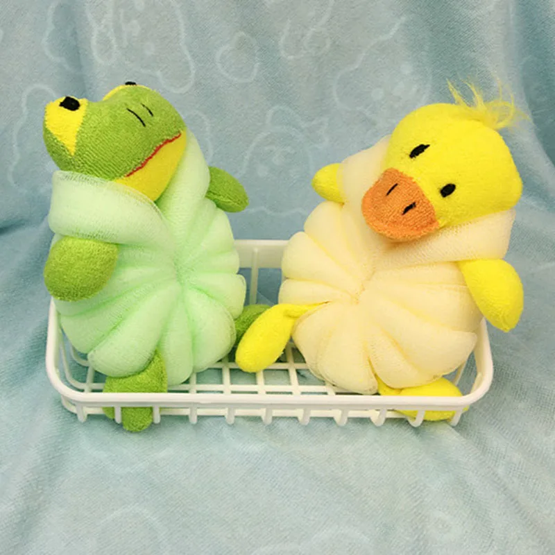 

Cute Cartoon Bath Ball Animal Doll Bath Ball Bath Brush Multifunctional Cute Animal Shape Bubble Bath Ball Shower For Adults