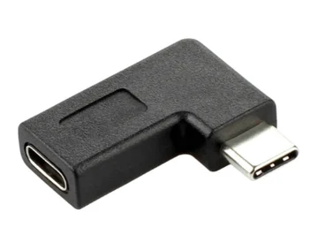 

Right Angled 90 Degree USB-C USB 3.1 Type-C Male to Female Extension Adapter for Laptop & Tablet,100pcs/lot