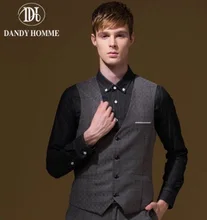 font b Men b font font b Suits b font Vests 2015 New High Quality