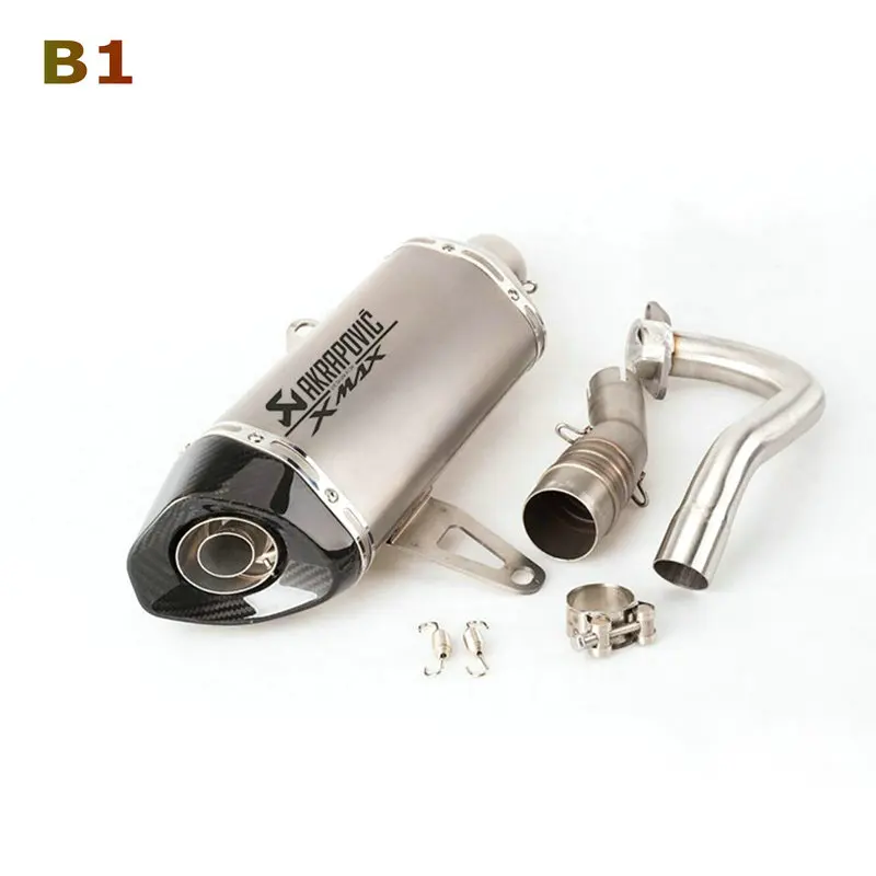Akrapovic выхлоп мотоцикла Xmax 250 модифицированный глушитель 300 слипоны для скутеров