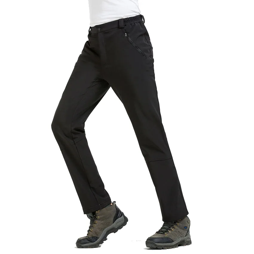 Primavera 2018 nuevos hombres Softshell pantalones al aire libre impermeable pantalones térmicos senderismo Trekking Hombre Pantalones elasticidad FRH615 Primavera 2018 nuevos hombres Softshell pantalones al aire libre impermeable pantalones térmicos senderismo Trekking Hombre Pantalones elasticidad FRH615
