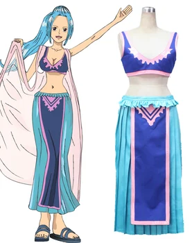 

One piece Princess of the Alabasta Kingdom Nefeltari Vivi Cosplay Costume