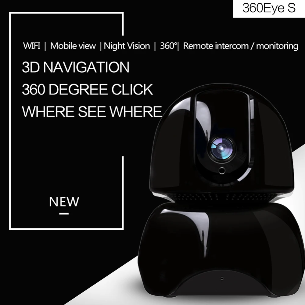 Baby Monitor 1080 P Wireless IP Della Macchina Fotografica 360 Panorama WiFi A Casa di Sicurezza Ca