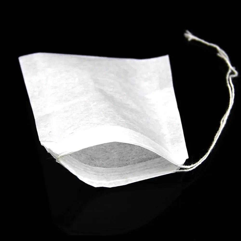 Szs Hot New 100pcs Empty Teabags String Heat Seal Filter Paper Herb Aeproduct Getsubject