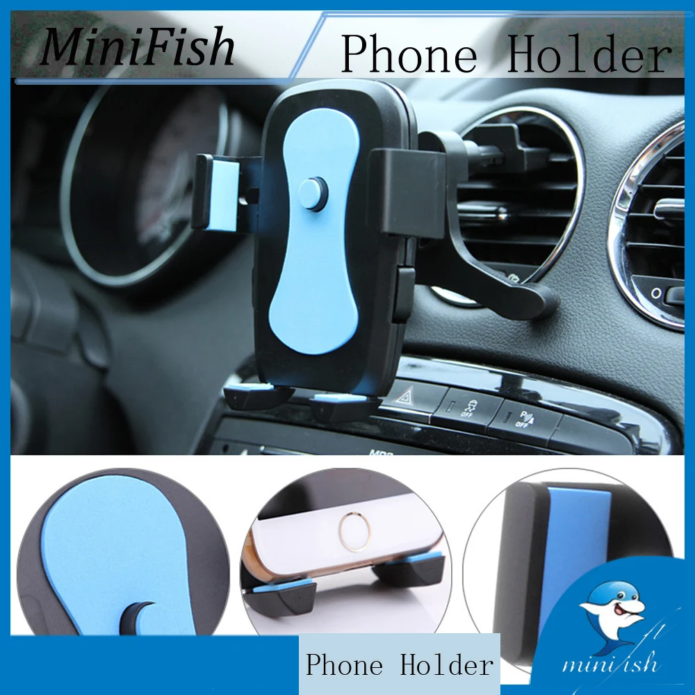 

Car Phone Holder for iPhone 8 X 7 6S Air Vent Mount Holder Stand 360 Degree Rotation Mobile Phone Stand for Samsung Xiaomi Stand