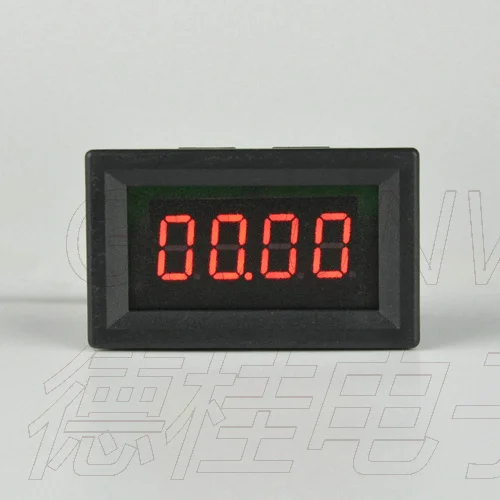 

GWUNW BY436BJ DC0-100V digit Voltmeter Panel Meter Upper limit lower limit Alarm function Buzzer Output control voltage