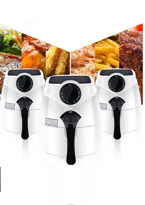 2.5L Automatic large capacity electric fryer electric oven air fryer household multi-function intelligence Intelligent touch (2)