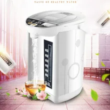 Термоэлектрическая бутылка для воды 5л изолированный бытовой автоматический Электрический чайник из нержавеющей стали защита от перегрева