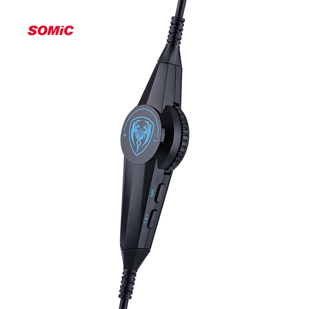 SOMIC G954, игровая Вибрирующая гарнитура, 7,1, виртуальная объемная USB игра, наушники с микрофоном для компьютера, ноутбука, геймера