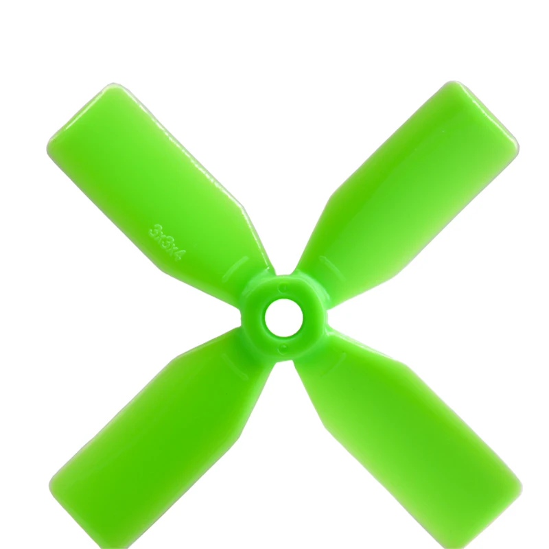 

4Pairs Propellers Prop 3" 3030 4 Blades 3x3x4 CW CCW Green For FPV Racing Models Quadcopter Spare Part DIY Accs