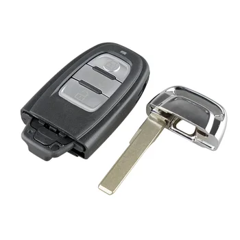 

High quality 3 Buttons Replacement Car Key Shell For Audi A4l A3 A4 A5 A6 A8 Q5 Q7 A6 A8 Remote Key Shell Case Fob