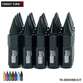 TANSKY - 20Pcs Set M14X1.5 Spiked Extended 60MM Aluminum Tuner Lugs Nuts Wheels/Rims TK-DD550B15JT