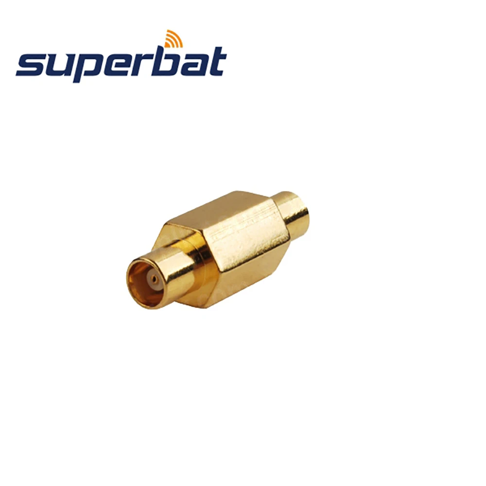 Superbat 5 шт. MCX адаптер гнездовой разъем для Jack прямой радиочастотный коаксиальный
