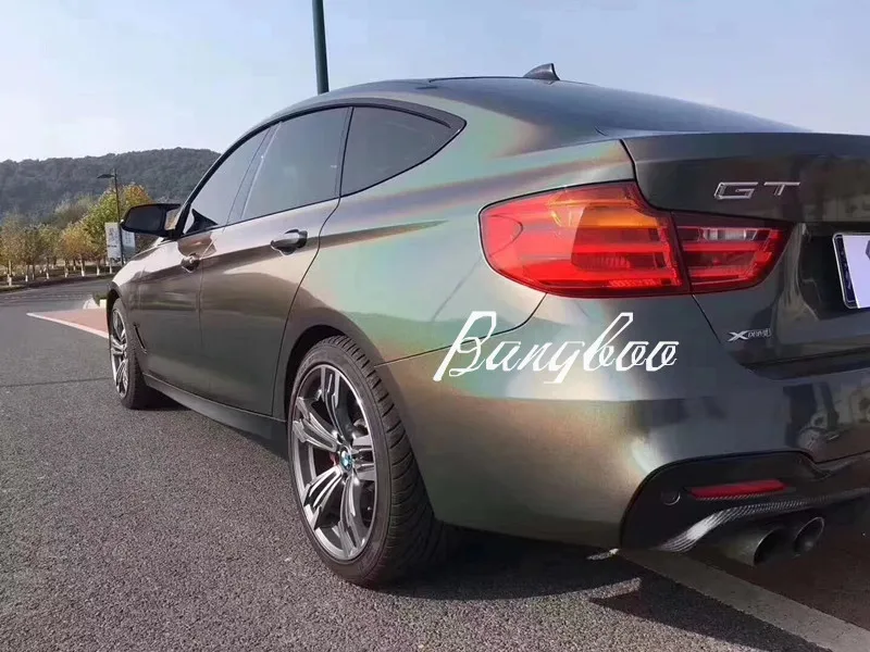 1 52x20 м воздушно Пузырьковые Авто Наклейки Новые цвета серый Радужный лазер