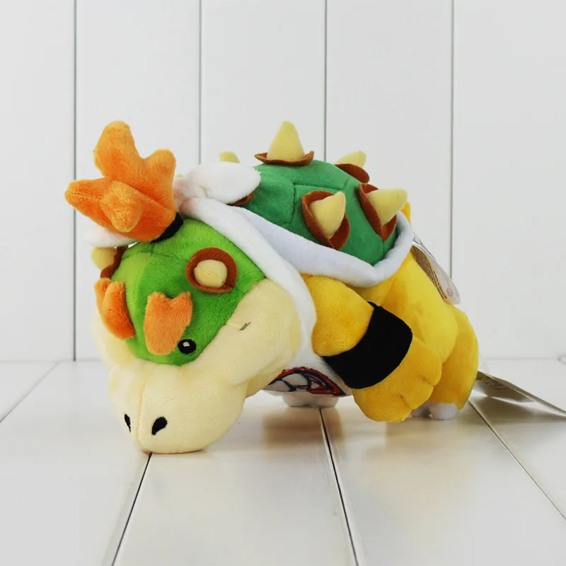 " 21 см Супер Марио коопа Баузер дракон плюшевые куклы Brothers Bowser JR Мягкие плюшевые игрушки подарок для детей