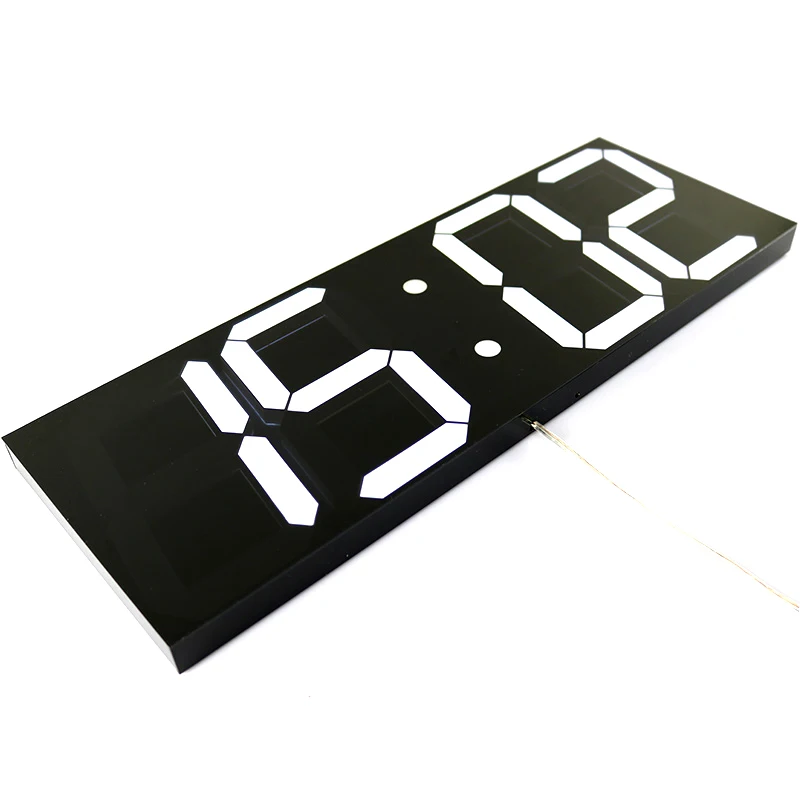 

LED Digital Wall Clock Modern Design WiFi Remote Control Convex Clock Display Temperature Calendar Countdown Wall Watch Clocks