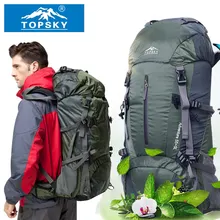 В topsky 40 л профессиональный альпинизм мешки 60л 50л мешок кемпинг и пешие прогулки рюкзак зеленый 40 л 50 л 60 л рюкзаки туристические