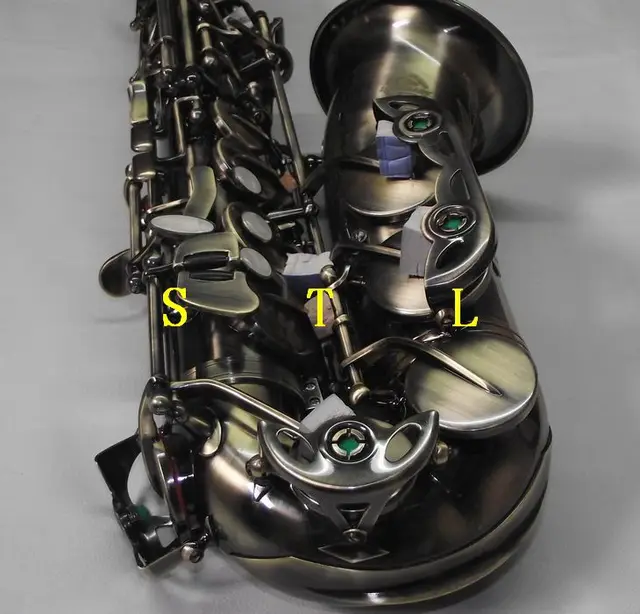 Best price at $570 Cheap Antique bronzy Alto Saxophone Eb Great material and tone
