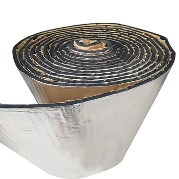

For Door Car Firewall Roof Heat Shield Insulation Sound Mat 50*200cm Universal