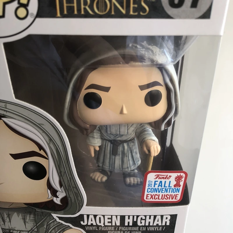 2017 NYCC эксклюзивный Funko pop официальная игра престолов-Якен H'ghar винил движущаяся