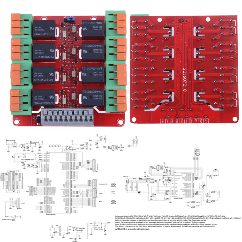 8-канальный сетевой видеорегистратор 20A реле Управление модуль высокая низкая электрический уровень 8CH модуль для Arduino UNO MEGA2560 R3 Raspberry Pi