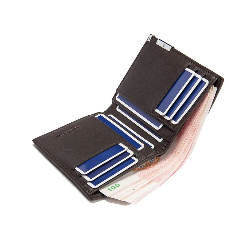 

New Band Fashion Wallet Men Super Thin Slim Wallet High Quality PU Leather Purse Men Credit Card Holder Vintage Wallets WB8