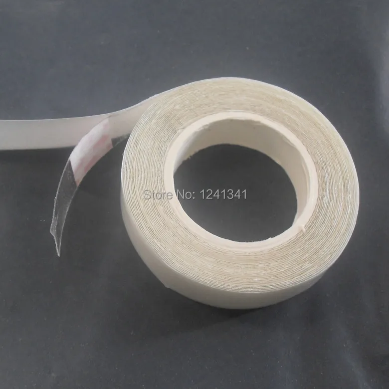 High quality 1cm*3m Hair Extensions Accessories Wigs Adhesives Double-sides tape for remy hair skin weft hair extension tape