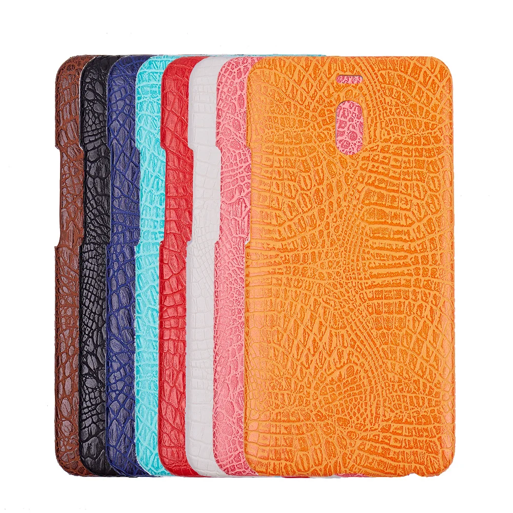

Meizu M6 Note M6Note 5.5" Case Crocodile Pattern Hard PC+PU Leather Back Cover Hard Case for Meizu M6 Note Shell Cover Protector