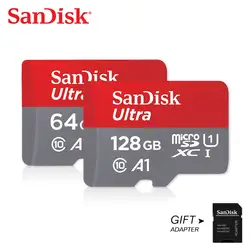 Sandisk 100% Оригинальная карта памяти 128 Гб 64 ГБ 32 ГБ 16 ГБ TF micro sd карта Class10 UHS-1 флэш-карты памяти Microsd для samrtphone