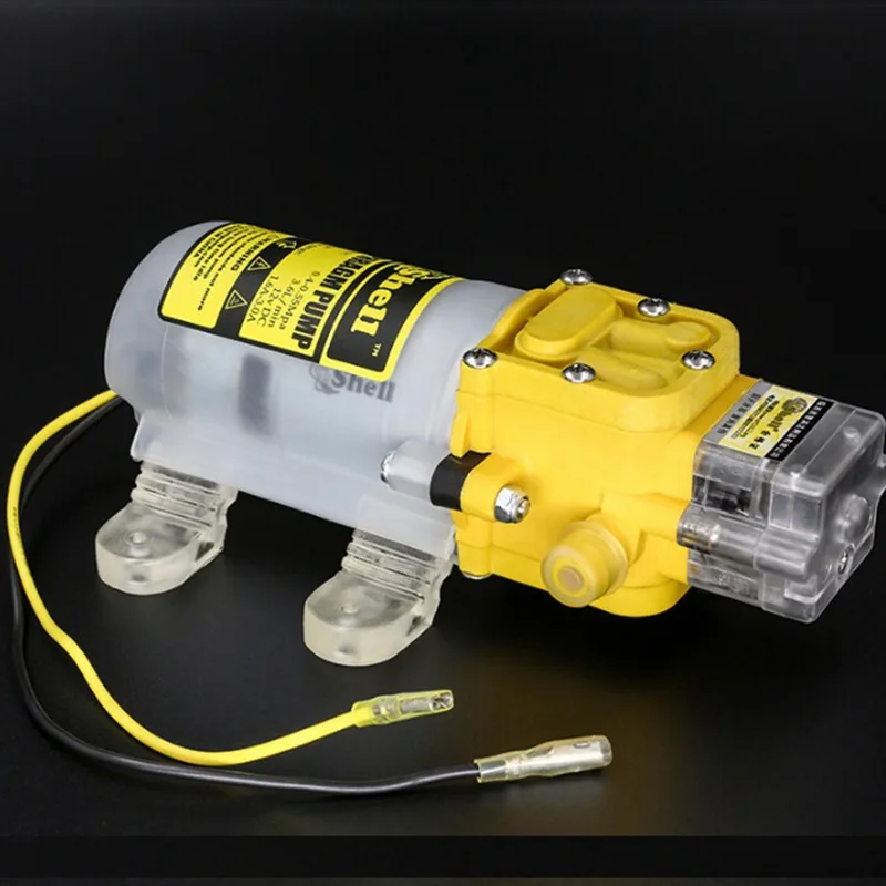 Skup 12 V 4L m winda 50 m automatyczny przełącznik ciśnienia DC pompy membranowe ogród Spray nawadniania Mini wysokiego ciśnienia membranowy pompy