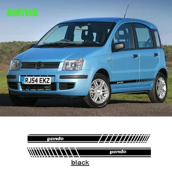 

2pcs car side sticker for fiat panda