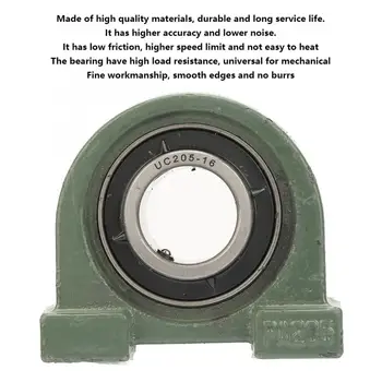 

Bearing Axial UCPA205-16 High Accuracy Ball Raceway Tapped Base Pillow Block Bearing For Mechanical Linear Bearings