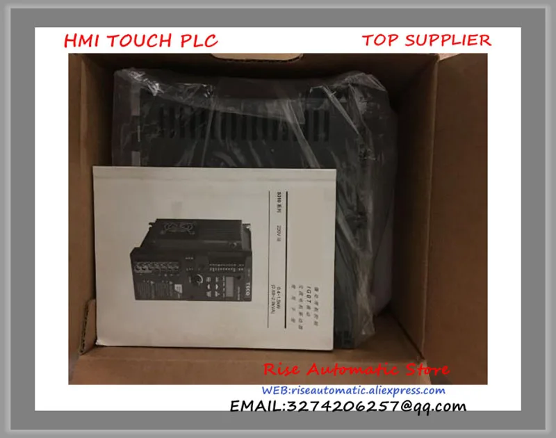 

Inverter VFD frequency AC drive S310-2P5-H1D new 1 phase 220V 3.1A 0.4KW 0.5HP